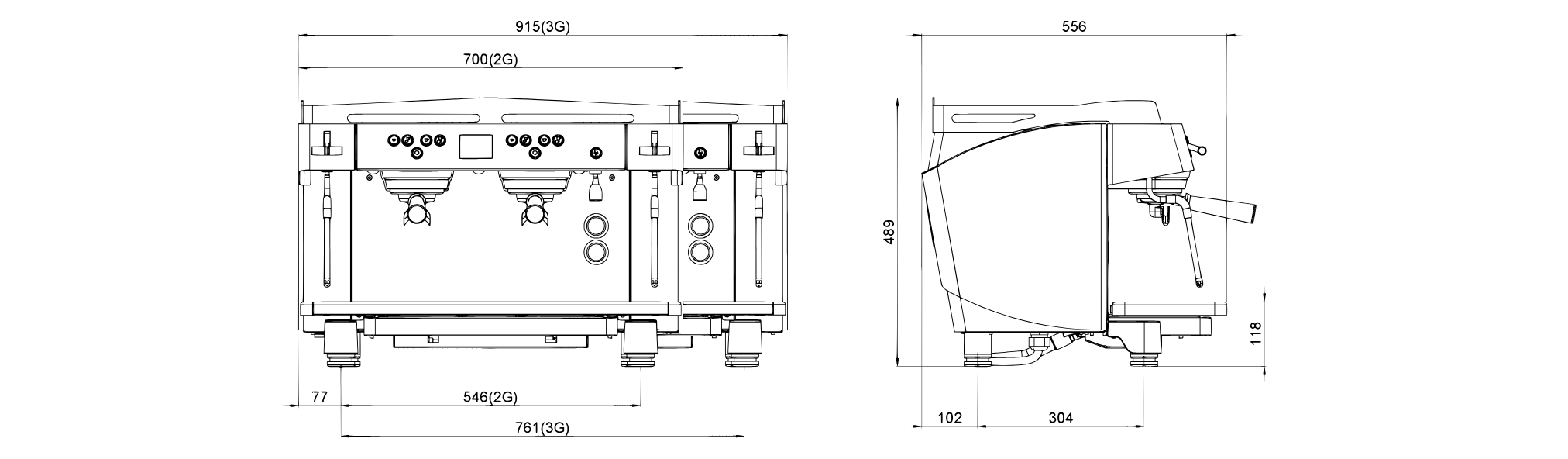 NGC Dimensions